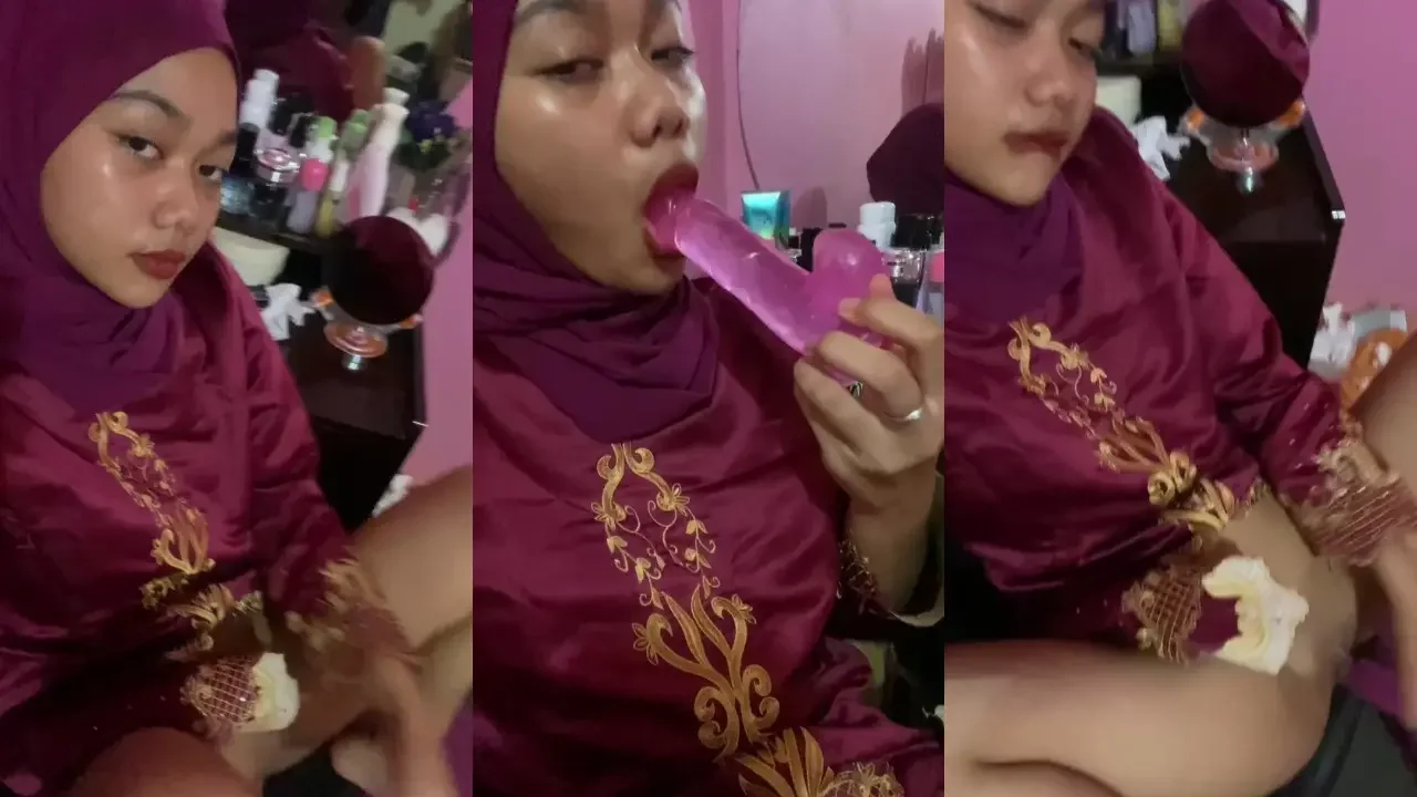 Kebaya merah berulah , habis pulang pengajian sangge...