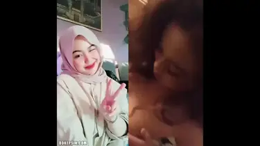 Ukhti Farhani Hijab Cantik Live Kasur